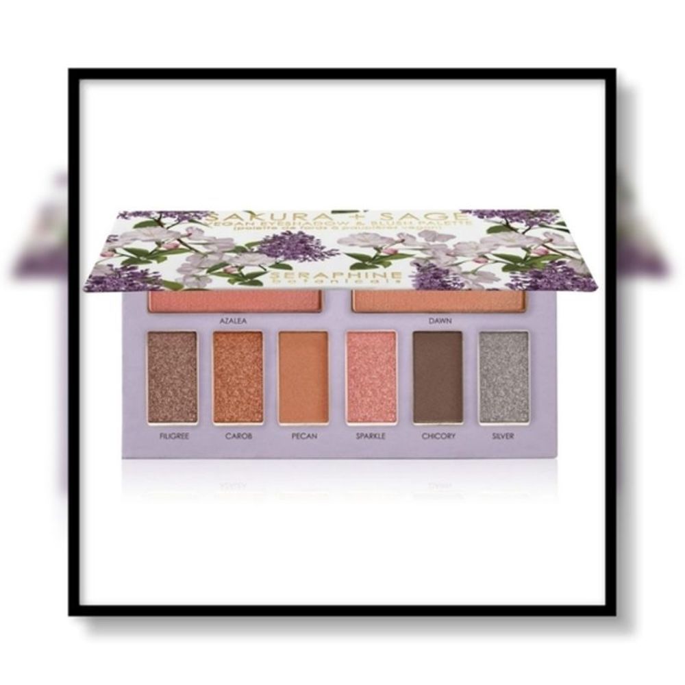 Brand New Sakura and Sage Vegan Palette